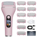 AdamPark Rechargeable Electric Foot Callus Remover, Wet/Dry Foot File