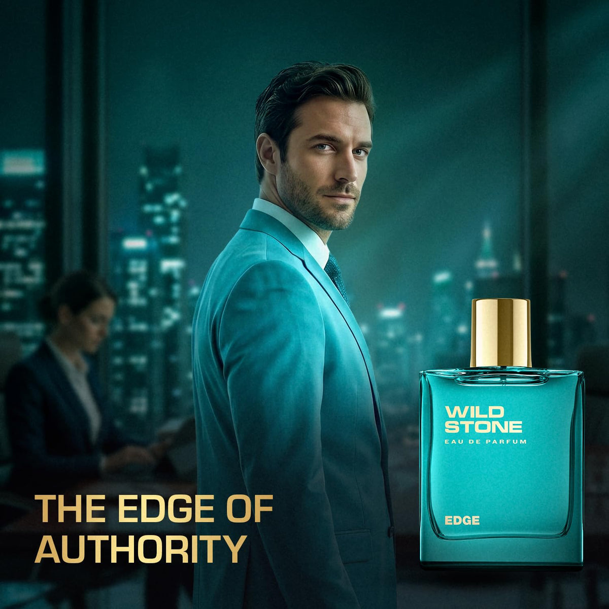 Wild Stone Edge Eau De Parfum for Men, 100 ml
