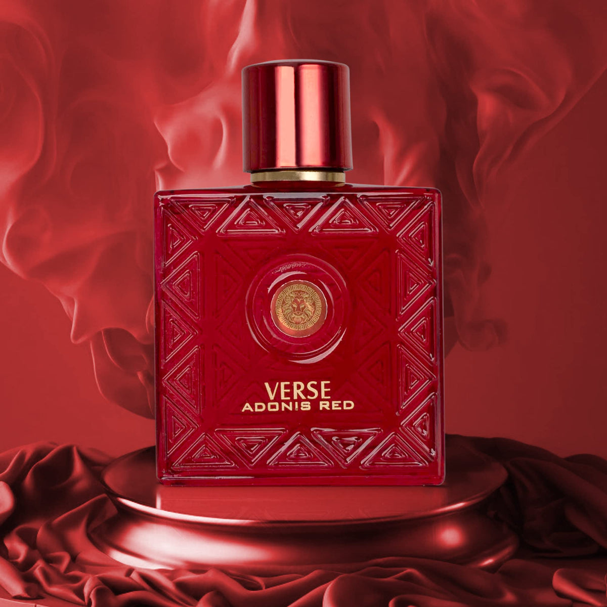 NovoGlow Verse Adonis Red Eau de Parfum Spray for Men, 3.4 Fl Oz