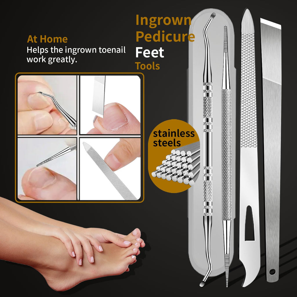 EBEWANLI Toe Nail Kit, Pedicure Tools for Toenail Care