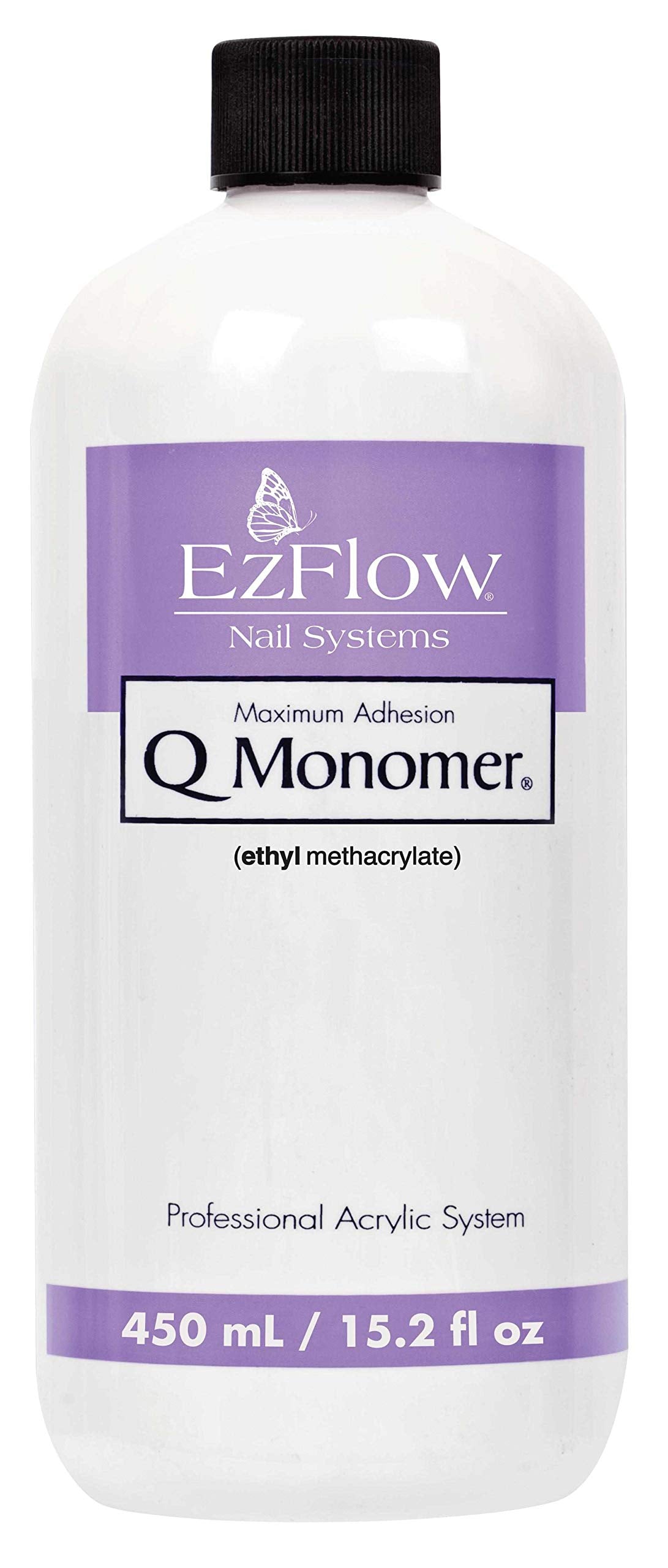 Ezflow Q Monomer Acrylic Nail Liquid, 15.2 Fl Oz