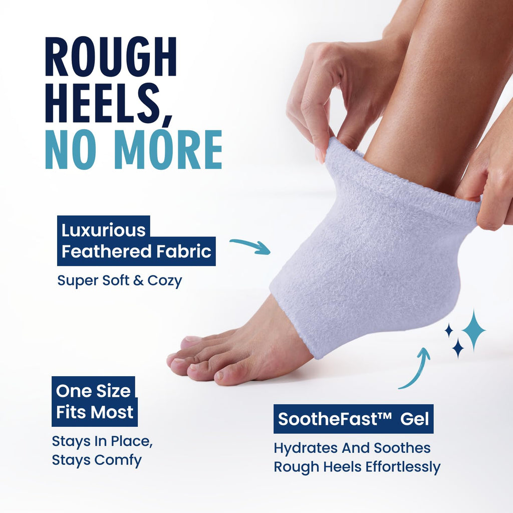Dr. Frederick's Original Moisturizing Gel-Lined Heel Socks