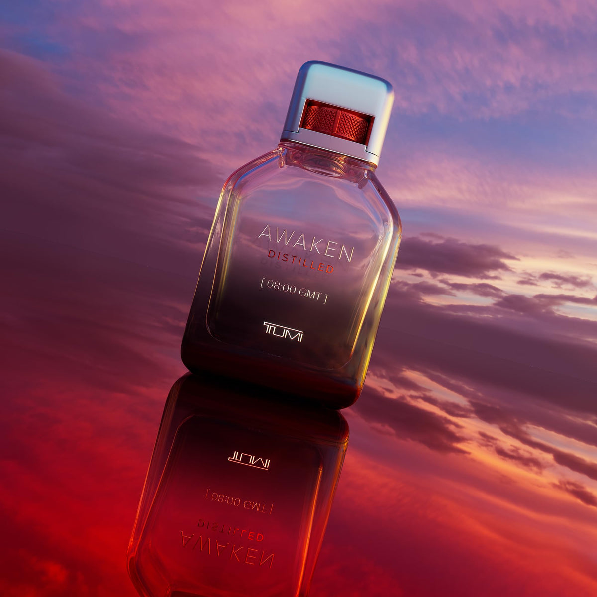 TUMI Awaken Distilled Extrait de Parfum for Men, Woody Cologne, 3.4 oz
