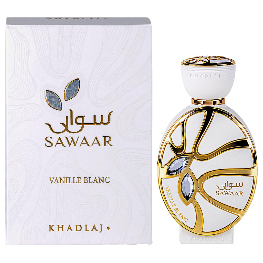 Khadlaj Sawaar Vanille Blanc Extrait de Parfum, Vanilla Sweet Woody