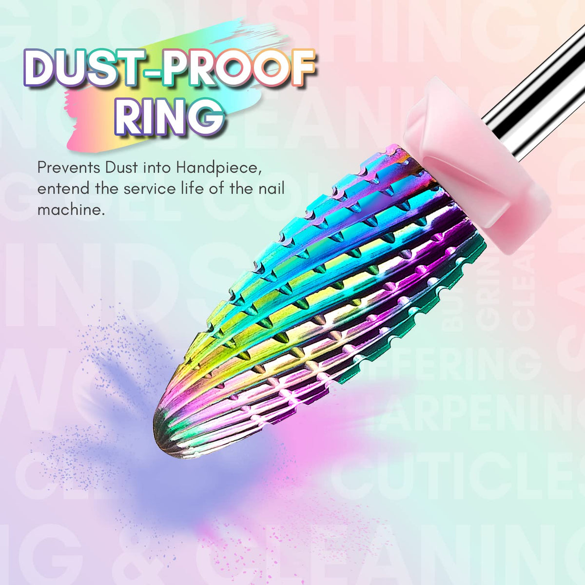 Makartt Nail Drill Bits for Nail Care and Manicure