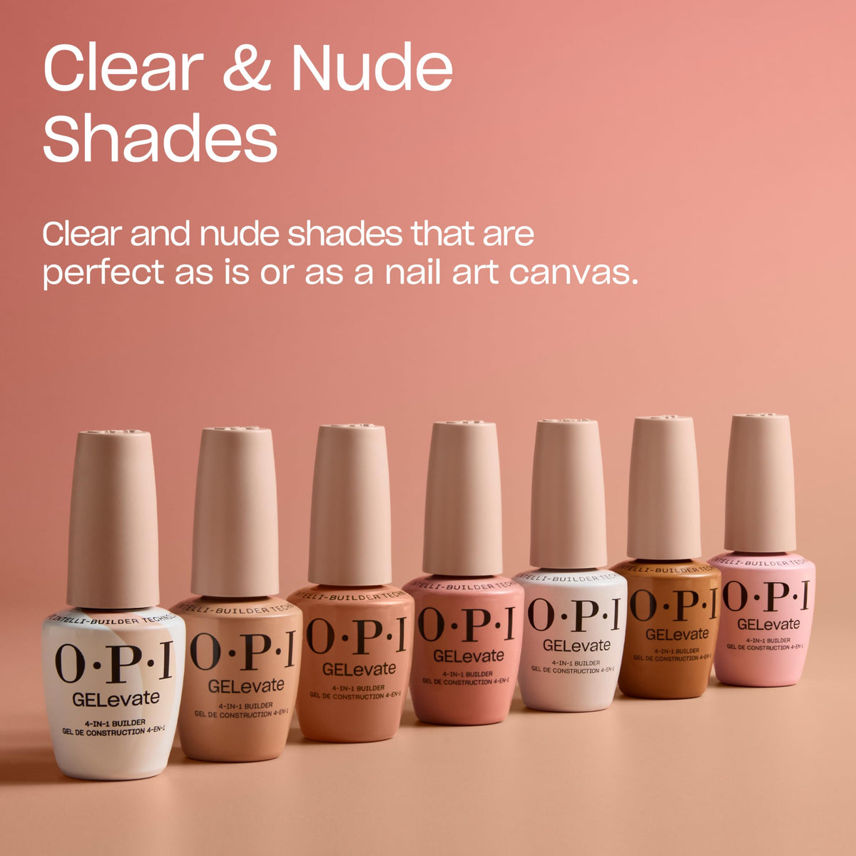 OPI GELevate 4-in-1 Vegan Nail Builder Gel, 15 mL