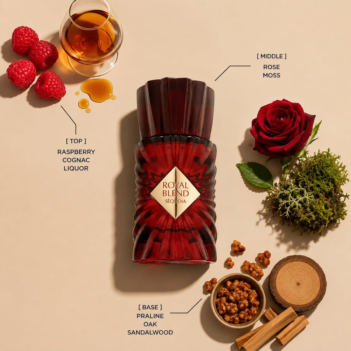 French Avenue Royal Blend Sequoia Unisex Extrait de Parfum, 3.4 Fl Oz