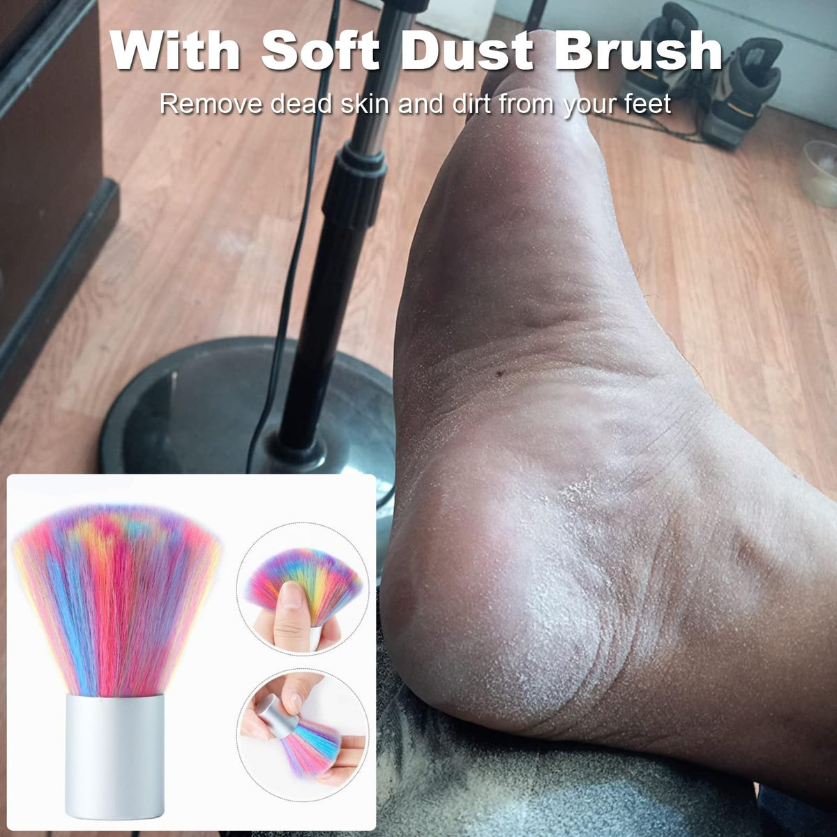 I.B.N Electric Foot Callus Remover with Adjustable Speed