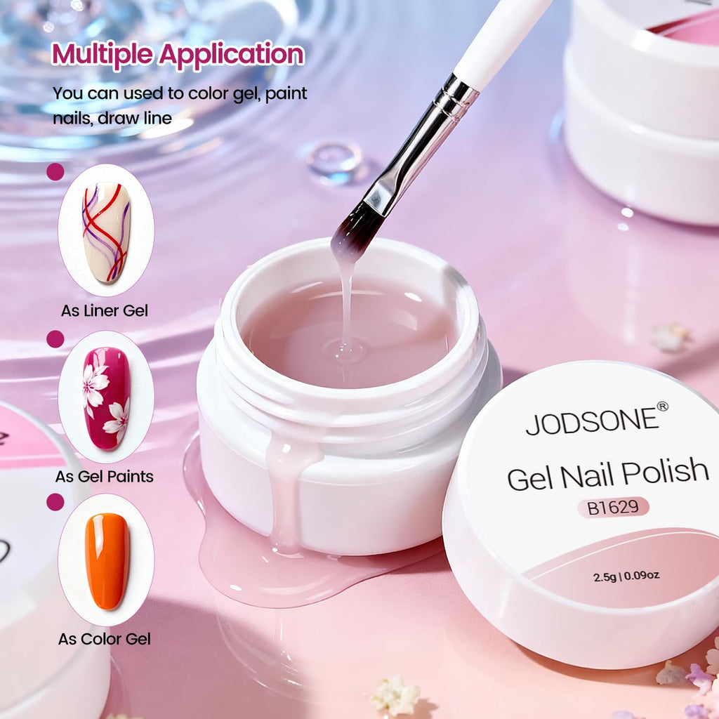 JODSONE Nail Art Gel Polish Painting Set