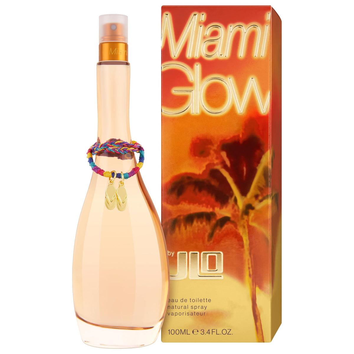 Miami Glow by Jennifer Lopez Eau de Toilette Spray for Women, 3.4 Fl Oz