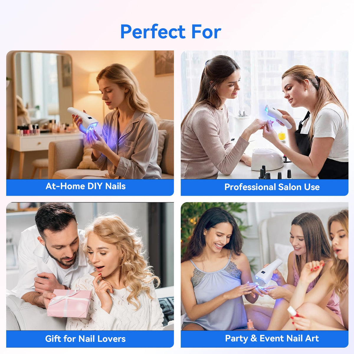 Makartt 3s Flash Cure UV Nail Lamp with Sensor and LCD Display