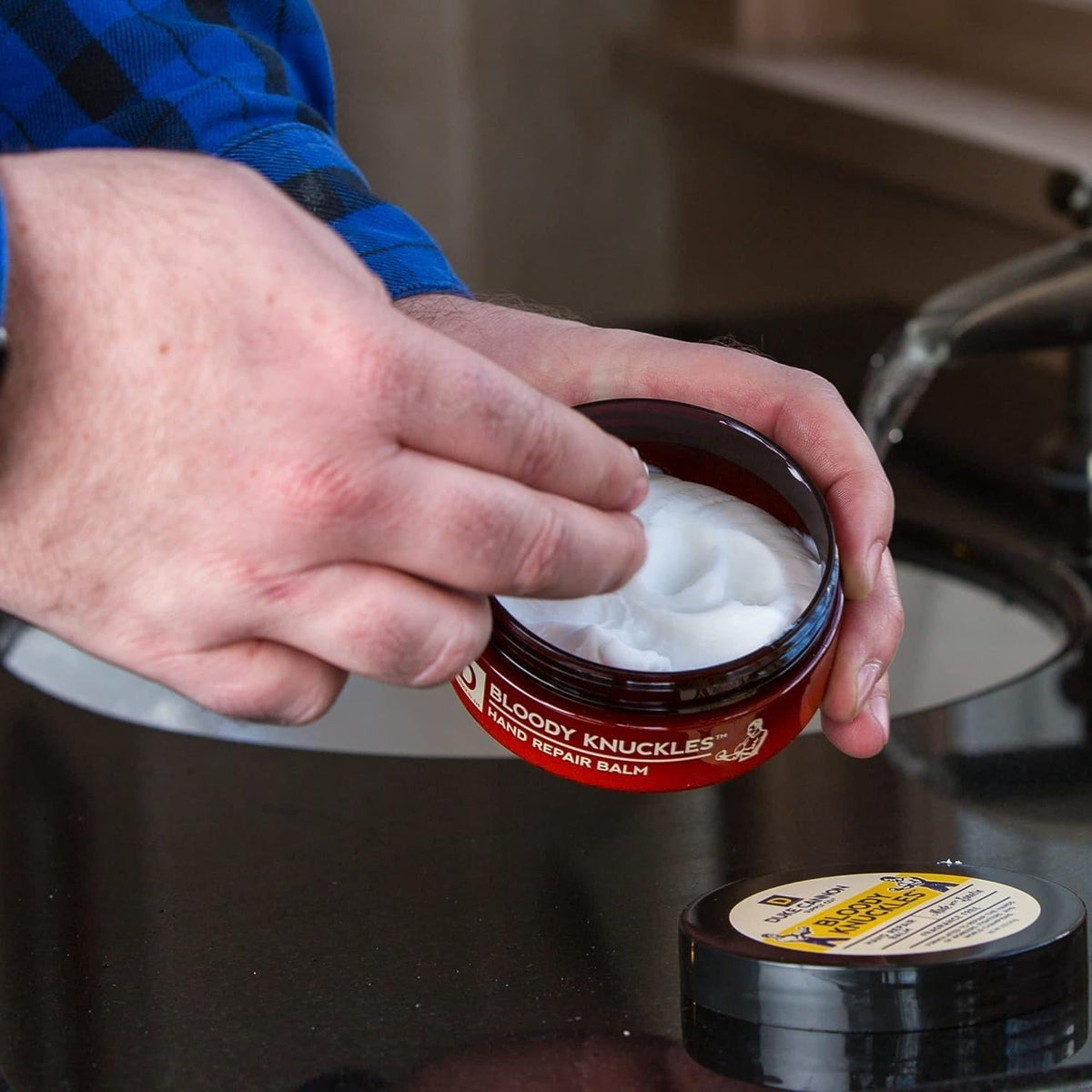 Duke Cannon Bloody Knuckles Unscented Hand Repair Balm