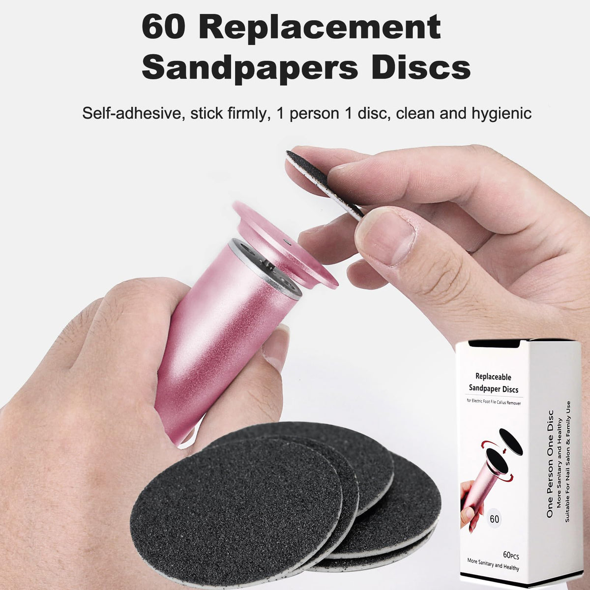 I.B.N Electric Foot Callus Remover with Adjustable Speed