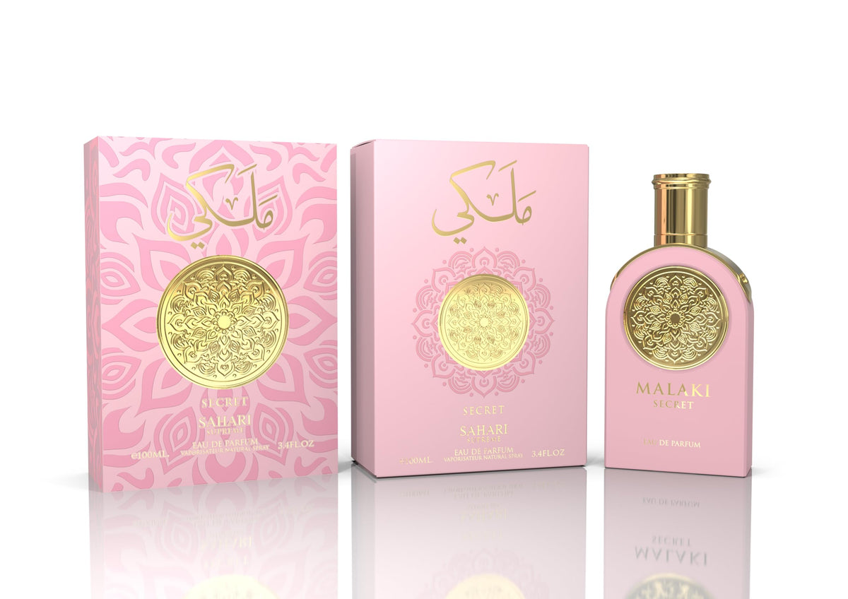 Sahari Malaki Secret Eau de Parfum Perfume, 3.4 oz / 100 ml