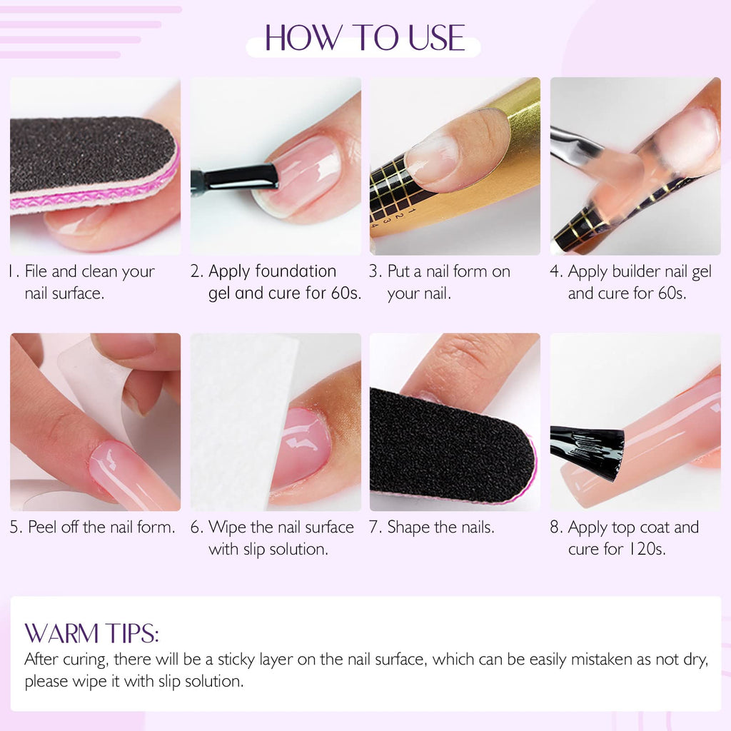 SAVILAND Builder Nail Gel for Nail Extensions and Strengthening, 100 g