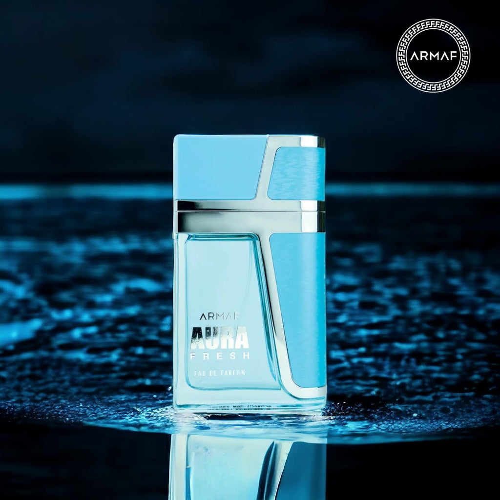 Aura Fresh by Armaf for Men Eau de Parfum Spray, 3.4 oz