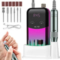 JEWHITENY Portable Rechargeable Nail Drill, 45,000 RPM Electric Nail File