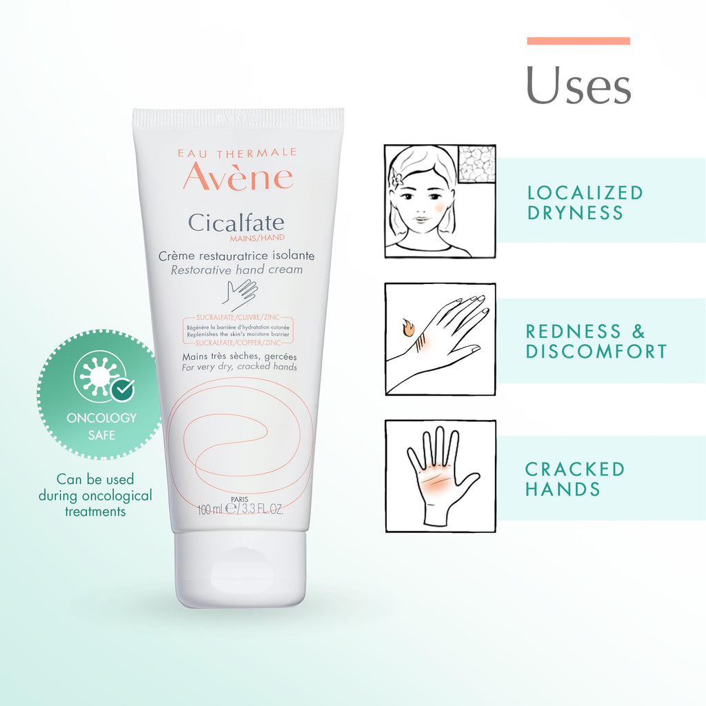 Avène Cicalfate Restorative Hand Cream for Very Dry, Cracked Hands