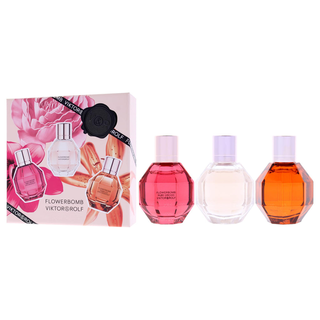 Viktor & Rolf Flowerbomb Mini Fragrance Trio Gift Set