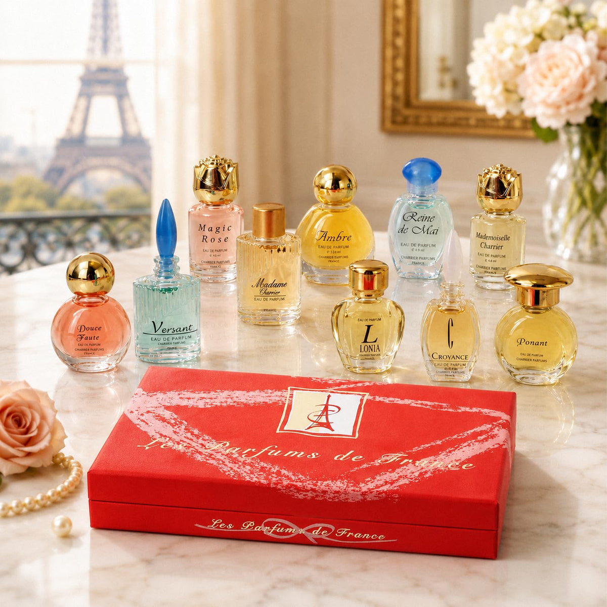 Charrier Parfums 10 Eau de Parfum Miniature Gift Box 57.8 ml
