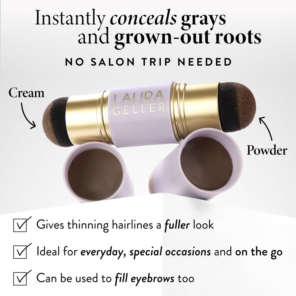 Laura Geller 2-in-1 Root Touch-Up for Hair & Brows