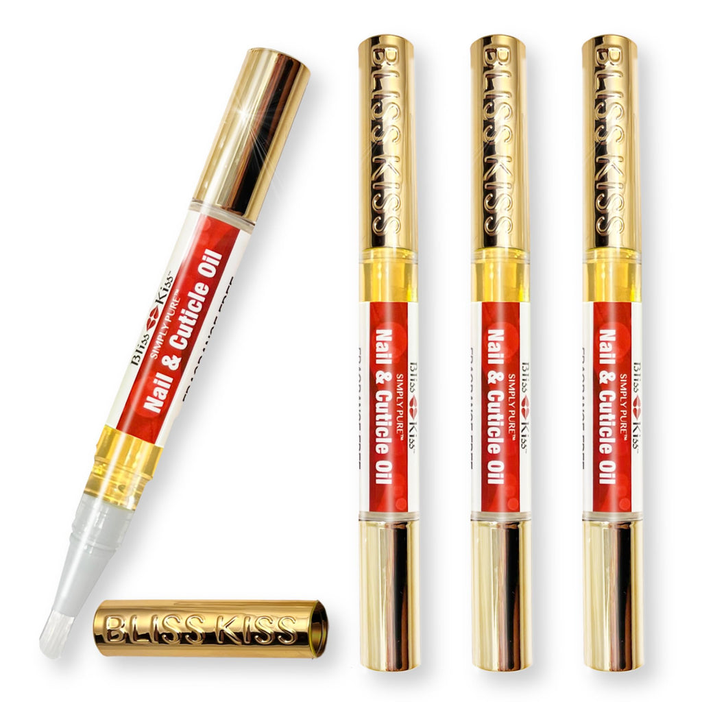 Bliss Kiss Nail Oil Cuticle Pens with Vitamin E & Jojoba