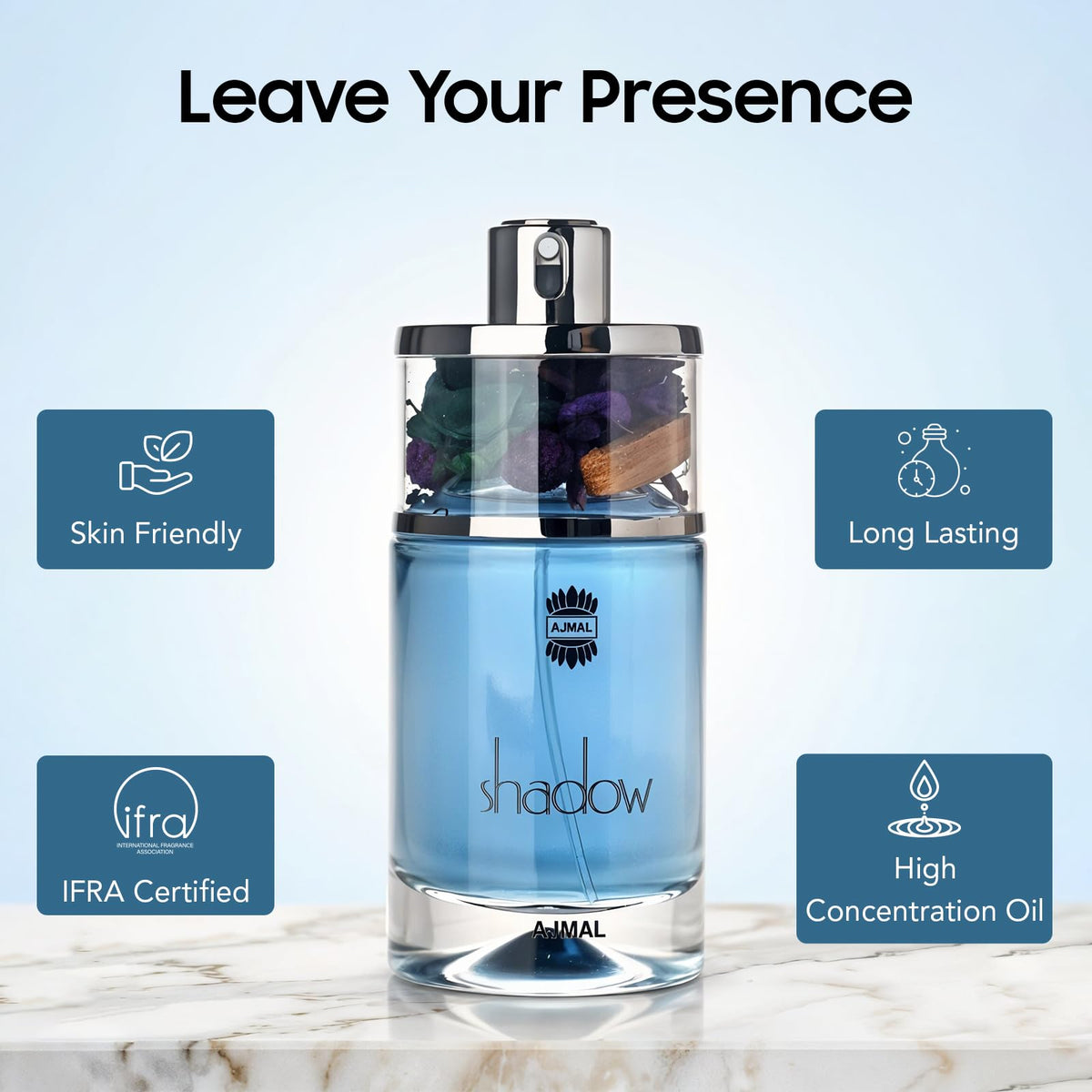 Ajmal Shadow II Pour Homme Eau de Parfum Men's Citrus Woody Fragrance