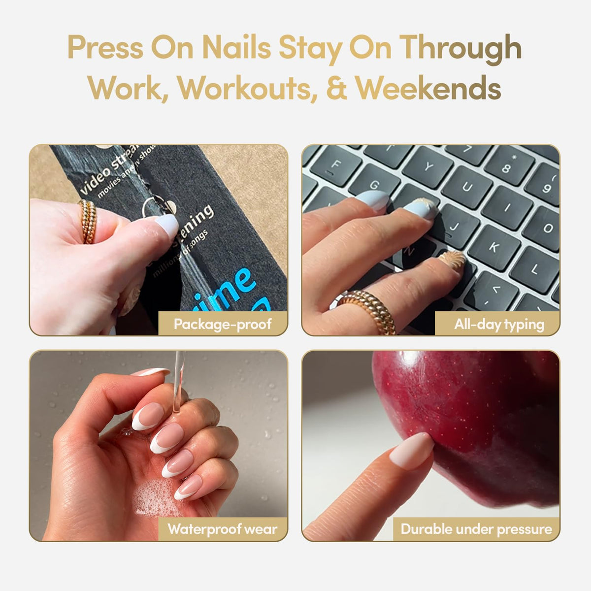 Glamnetic Press-On Nails Customizable Nail Kit