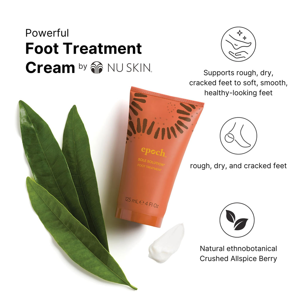 Nu Skin Epoch Sole Solution Foot Treatment Cream with 40% Urea