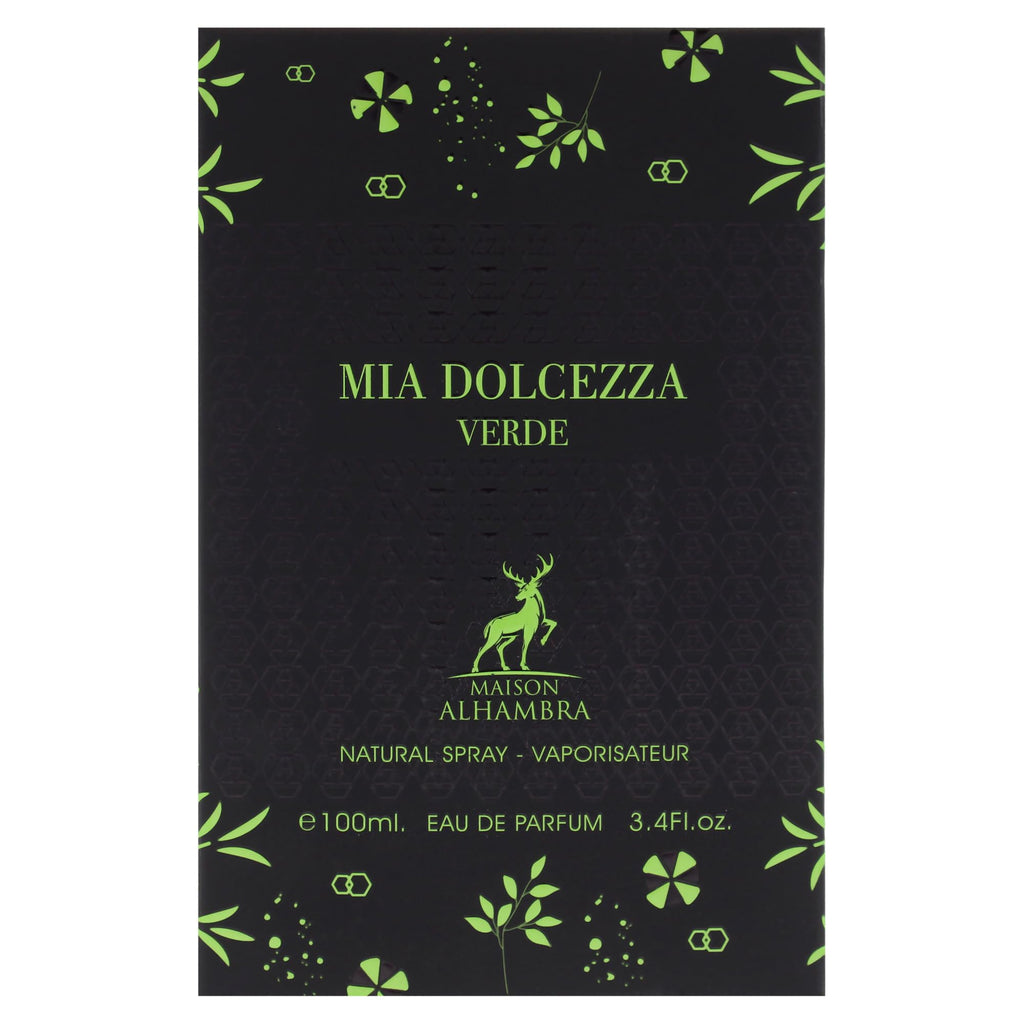 Mia Dolcezza Verde by Maison Alhambra Unisex Eau de Parfum, 3.4 oz