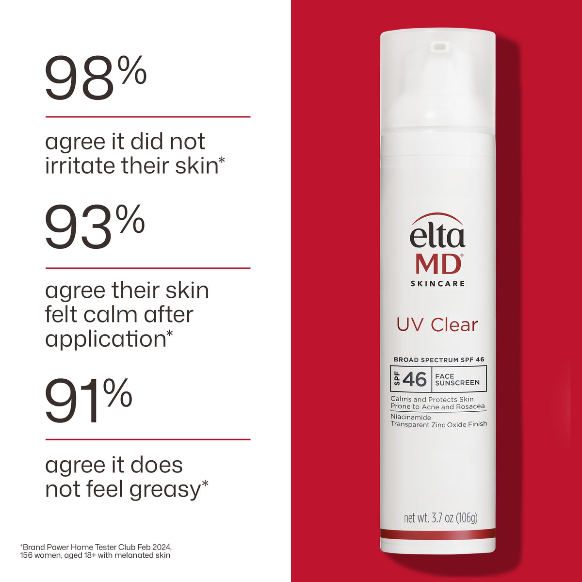 EltaMD UV Clear Face Sunscreen SPF 46, Oil-Free Broad Spectrum