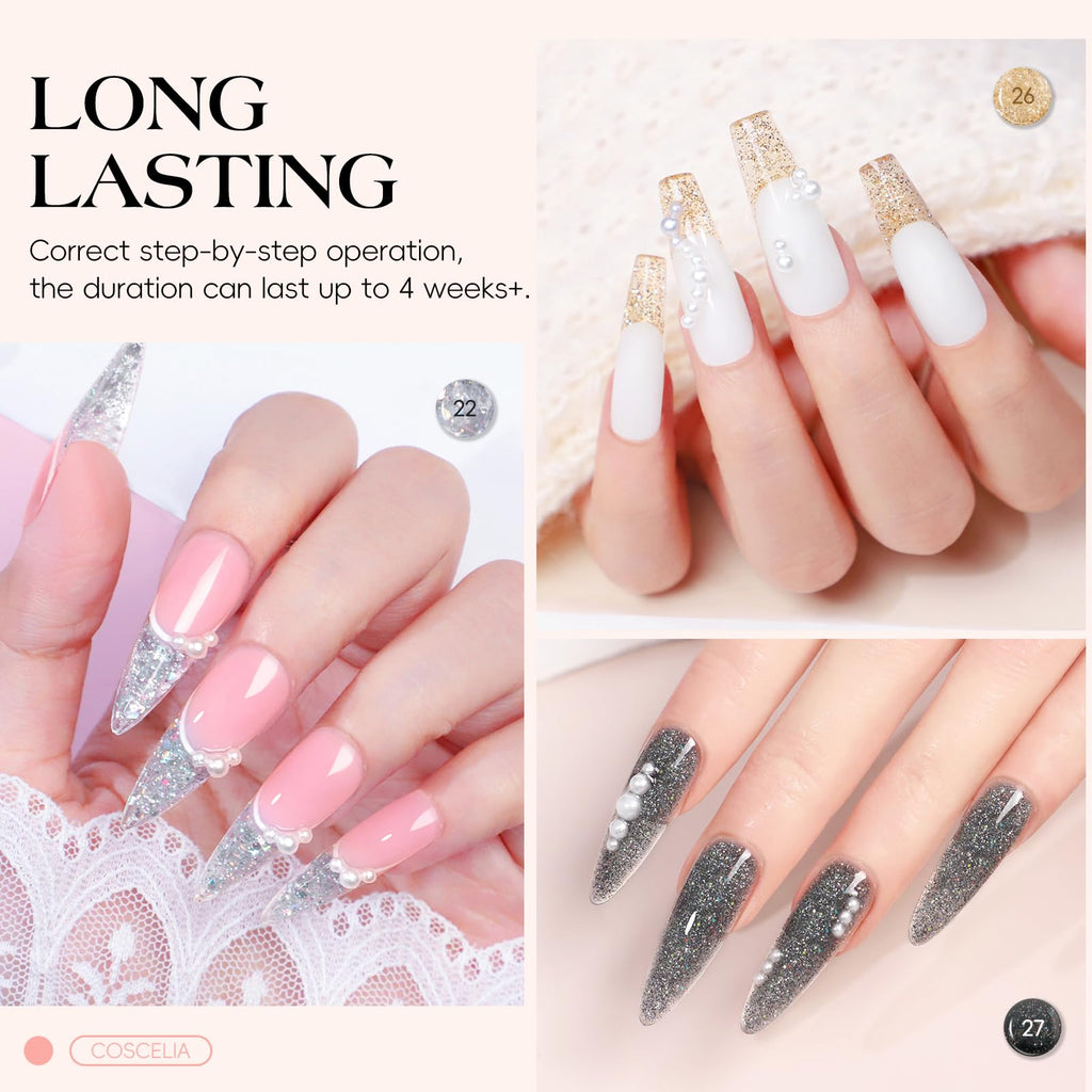 COSCELIA Poly Nail Gel Extension Kit