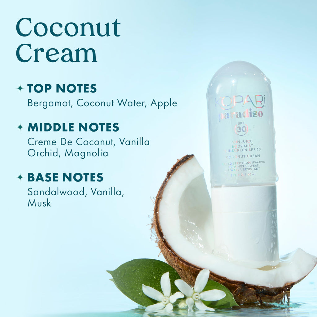 Kopari Paradiso Sun Juice SPF 30 Broad-Spectrum Body Mist