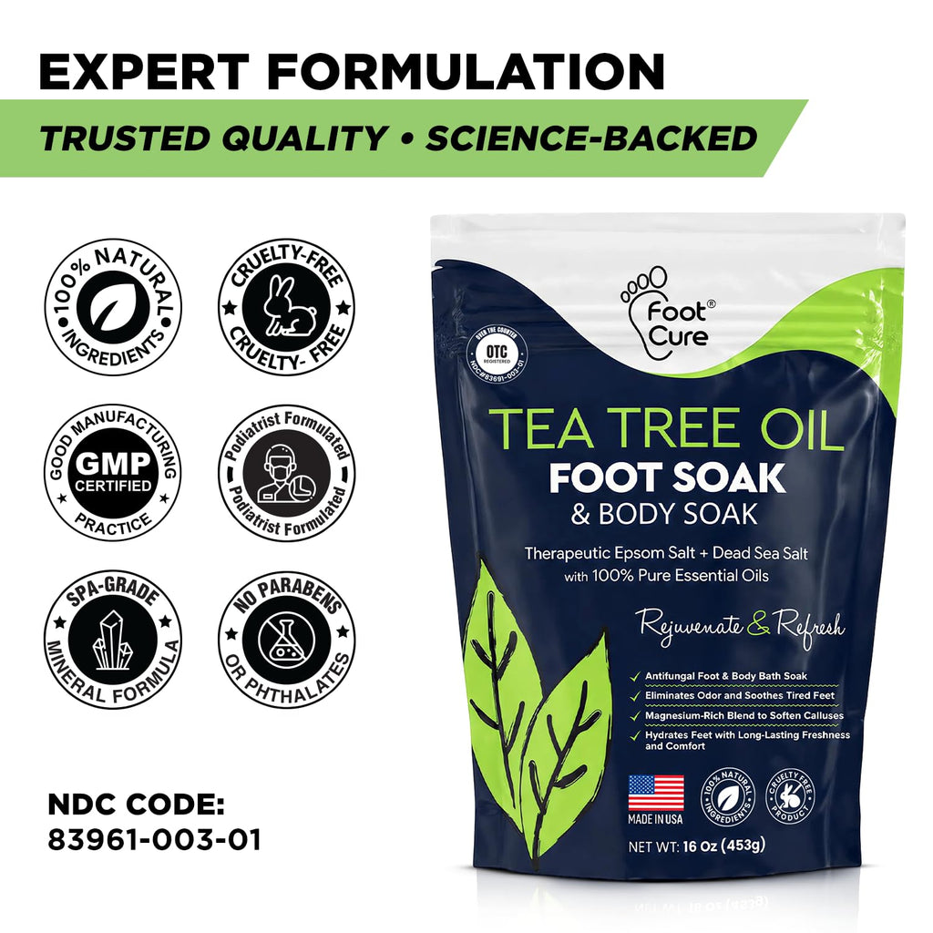 Epsom Salt Foot Soak for At-Home Relaxation