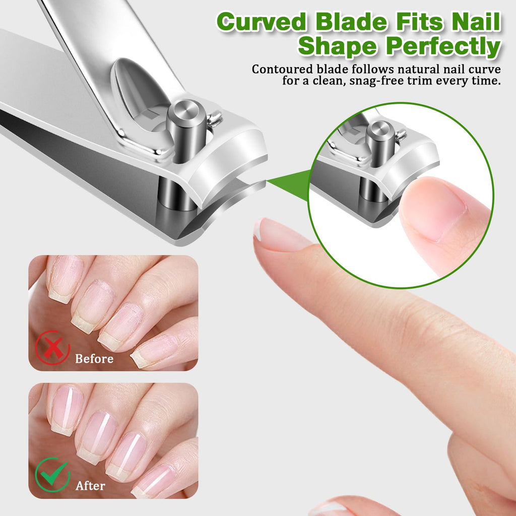 Individually Wrapped Stainless Steel Nail Clippers Bulk