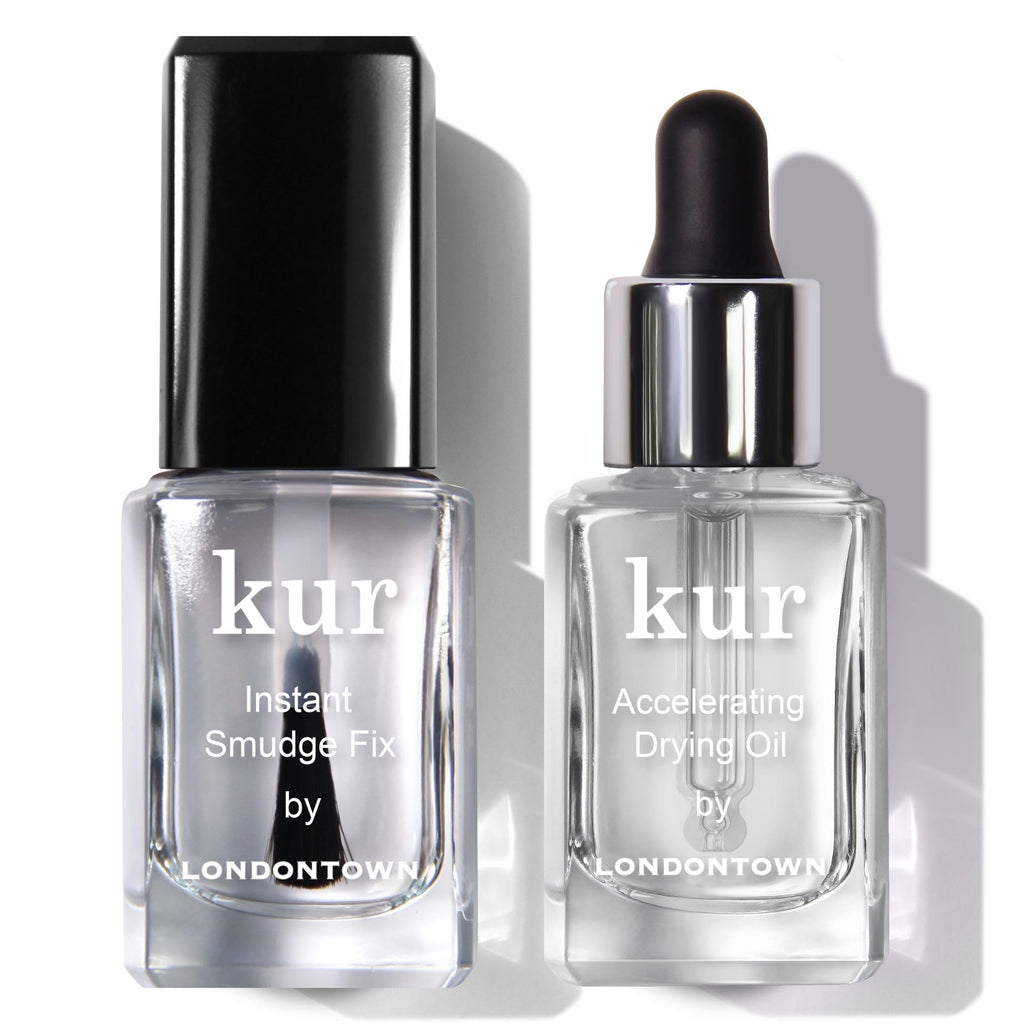 LONDONTOWN S.O.S. Salon Staples Set - Smudge Fix & Drying Oil