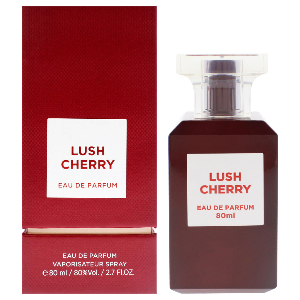 Fragrance World Lush Cherry Eau de Parfum Spray for Women, 2.7 oz