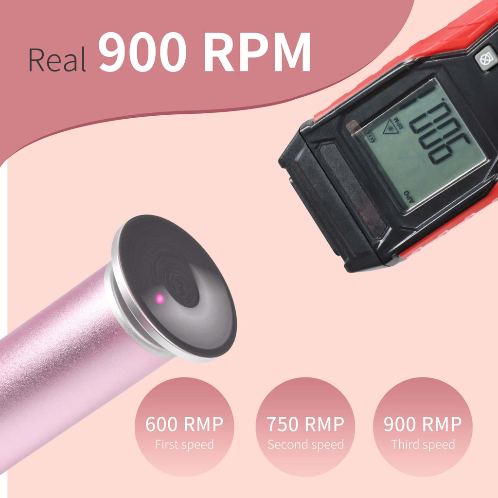 APRELM Rechargeable Electric Foot Callus Remover with 3-Grit Sandpaper Discs