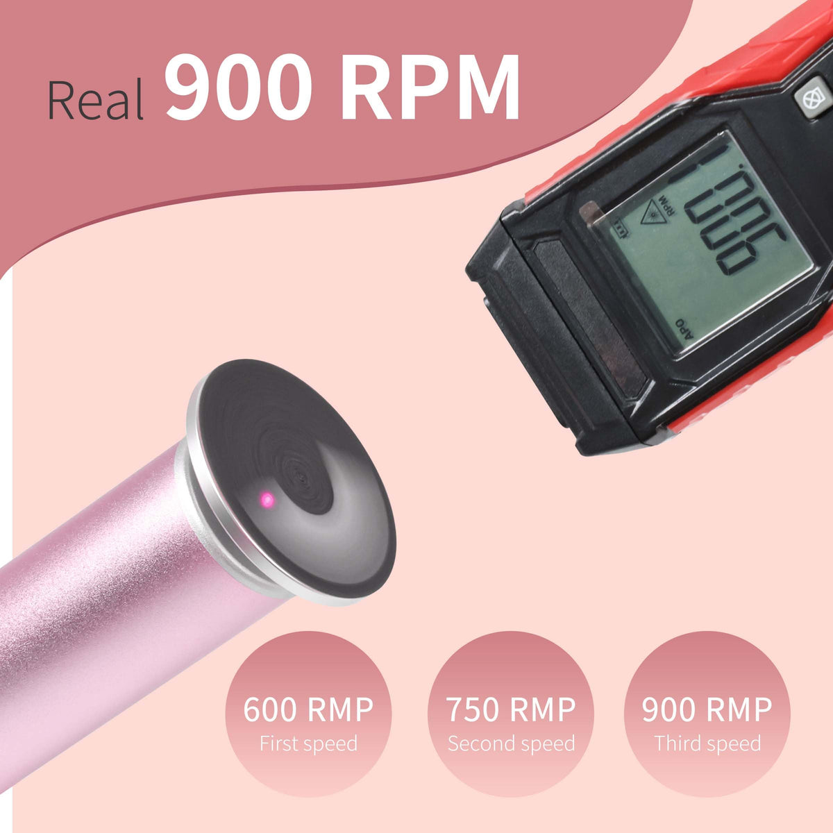 APRELM Rechargeable Electric Foot Callus Remover with 3-Grit Sandpaper Discs