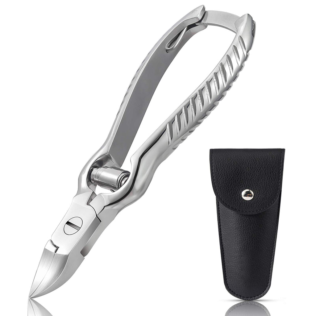 BEZOX Heavy-Duty Stainless Steel Toenail Clippers