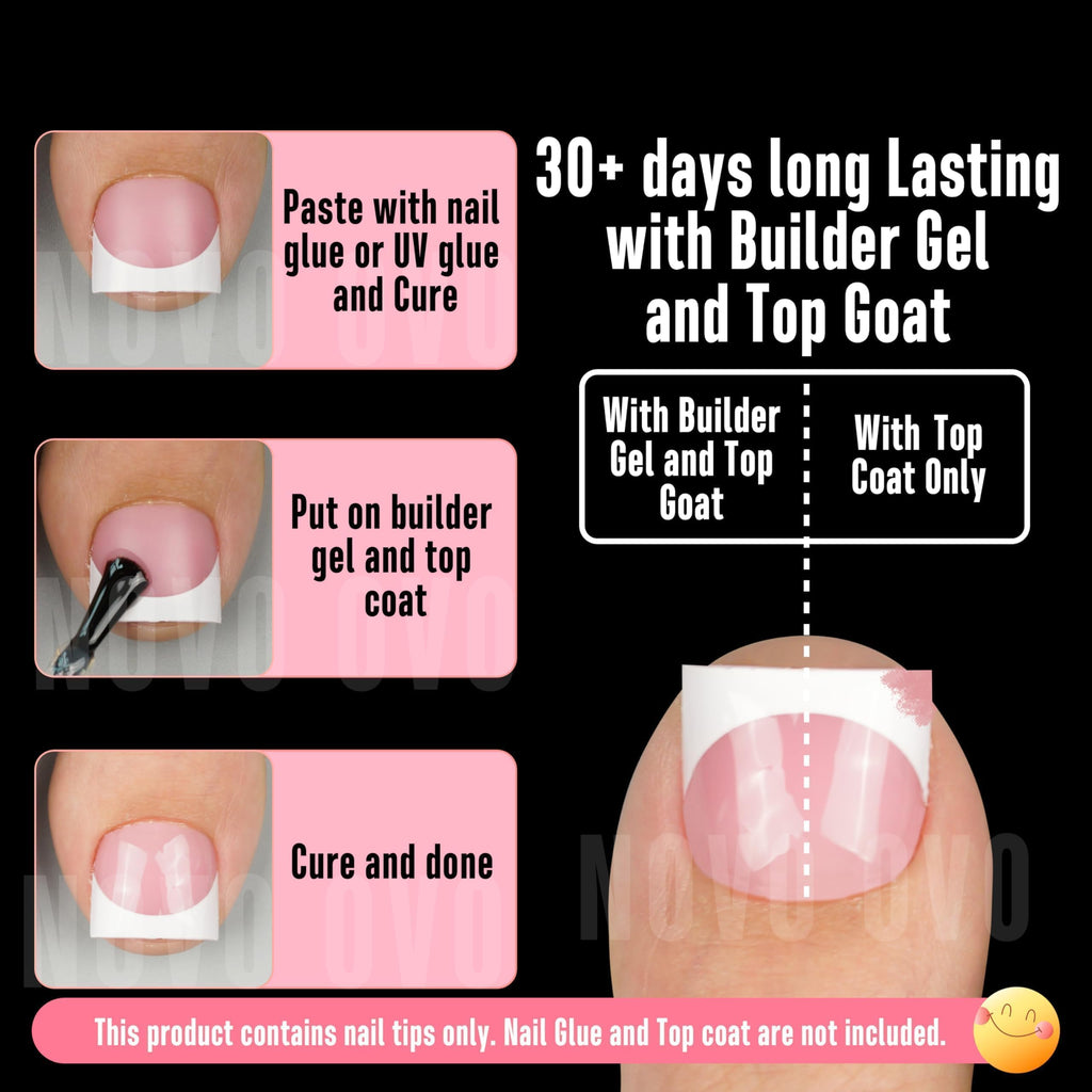 NOVO OVO Toenail Tips for DIY Pedicures
