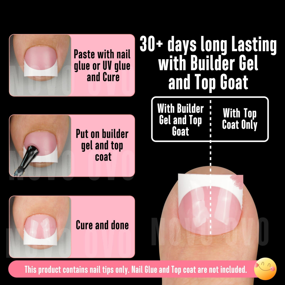 NOVO OVO Toenail Tips for DIY Pedicures