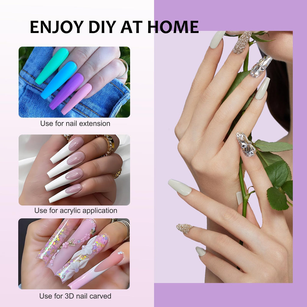 Acrylic Nail Brush with 100% Kolinsky Sable Hair and Storage Box