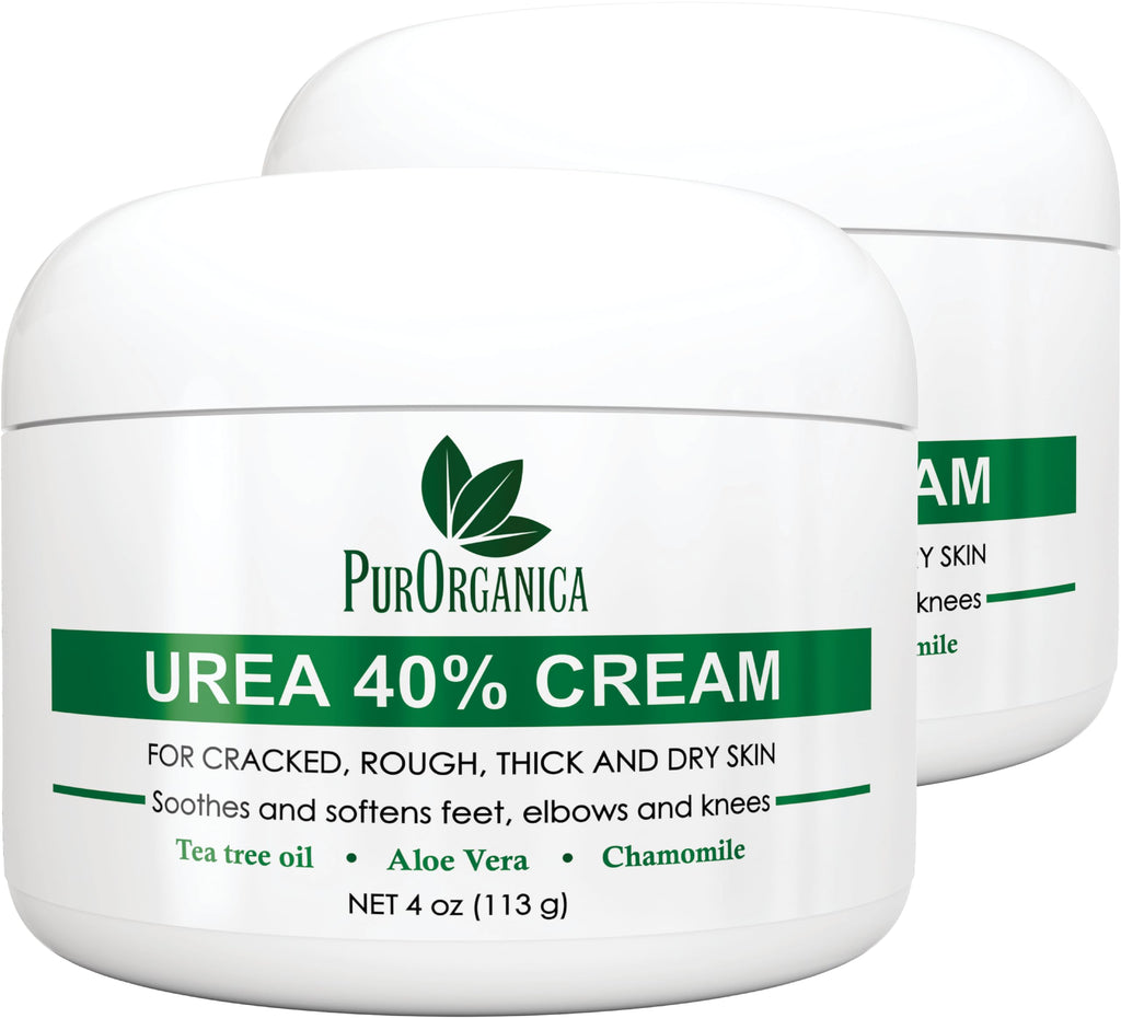 PurOrganica Urea 40% Maximum Strength Foot Cream