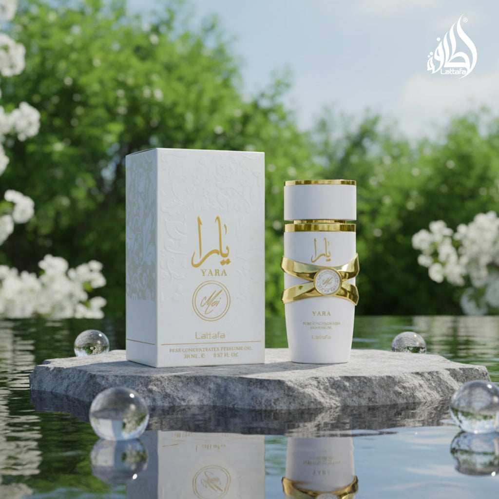 Lattafa Concentrated Perfume Oil for Women, 0.67 fl oz / 20 ml