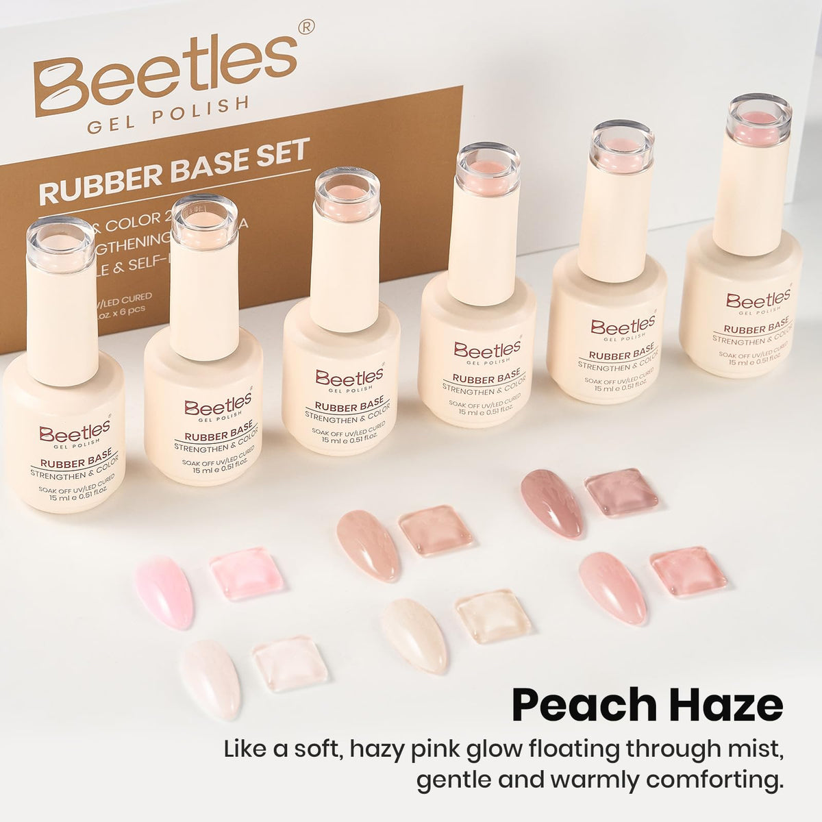 Beetles 5-in-1 Rubber Base Gel Nail Polish
