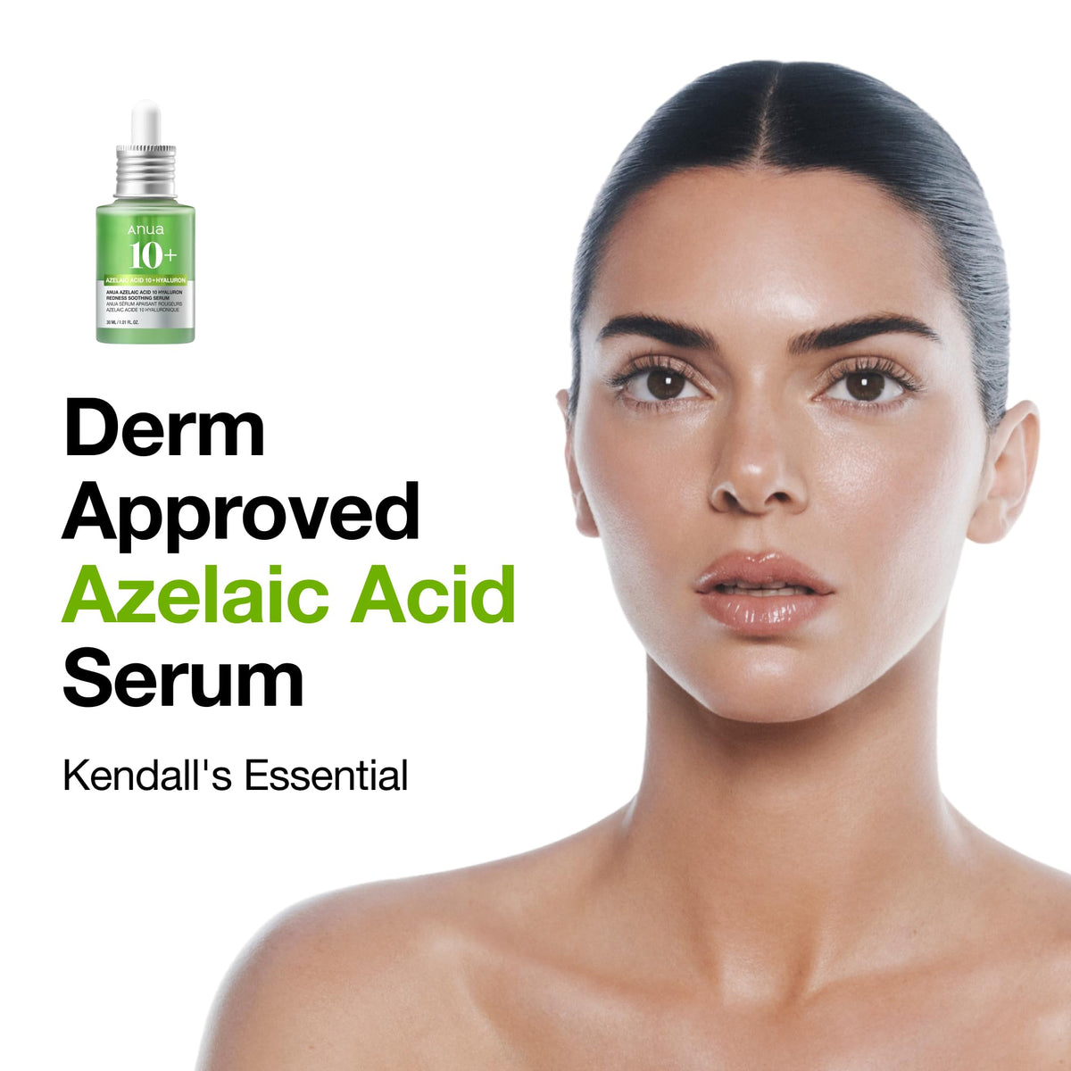 Anua Azelaic Acid 10 Hyaluron Redness Soothing Facial Serum
