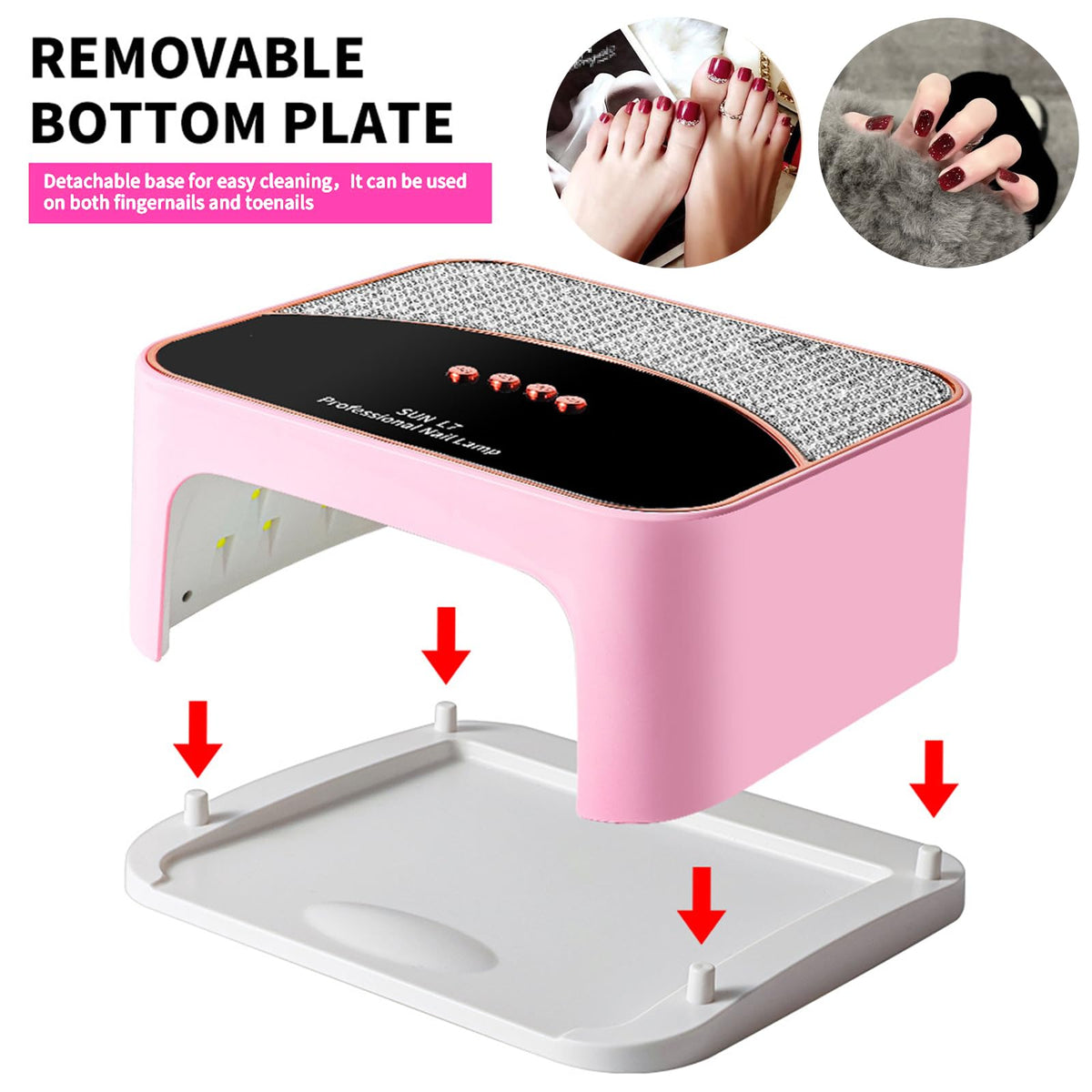 UV LED Nail Lamp for Gel Nail Polish