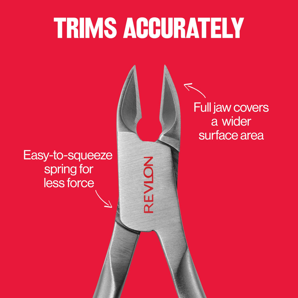 Revlon Full Jaw Cuticle Nipper Stainless Steel Manicure Tool