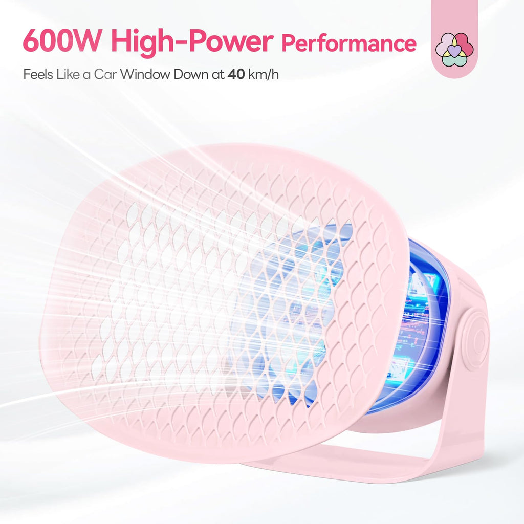 SAVILAND Nail Dryer with Adjustable Angle and Dual Drying Modes